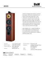 Bowers & Wilkins 803-S-Brochure